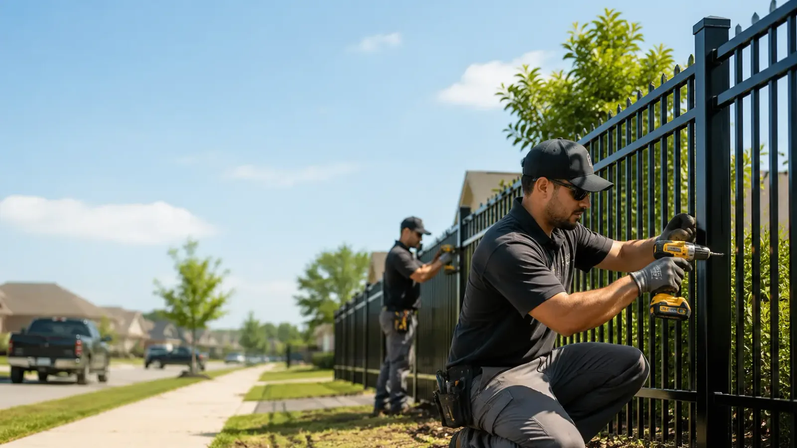 Metal Fence Installation in Sims, IL